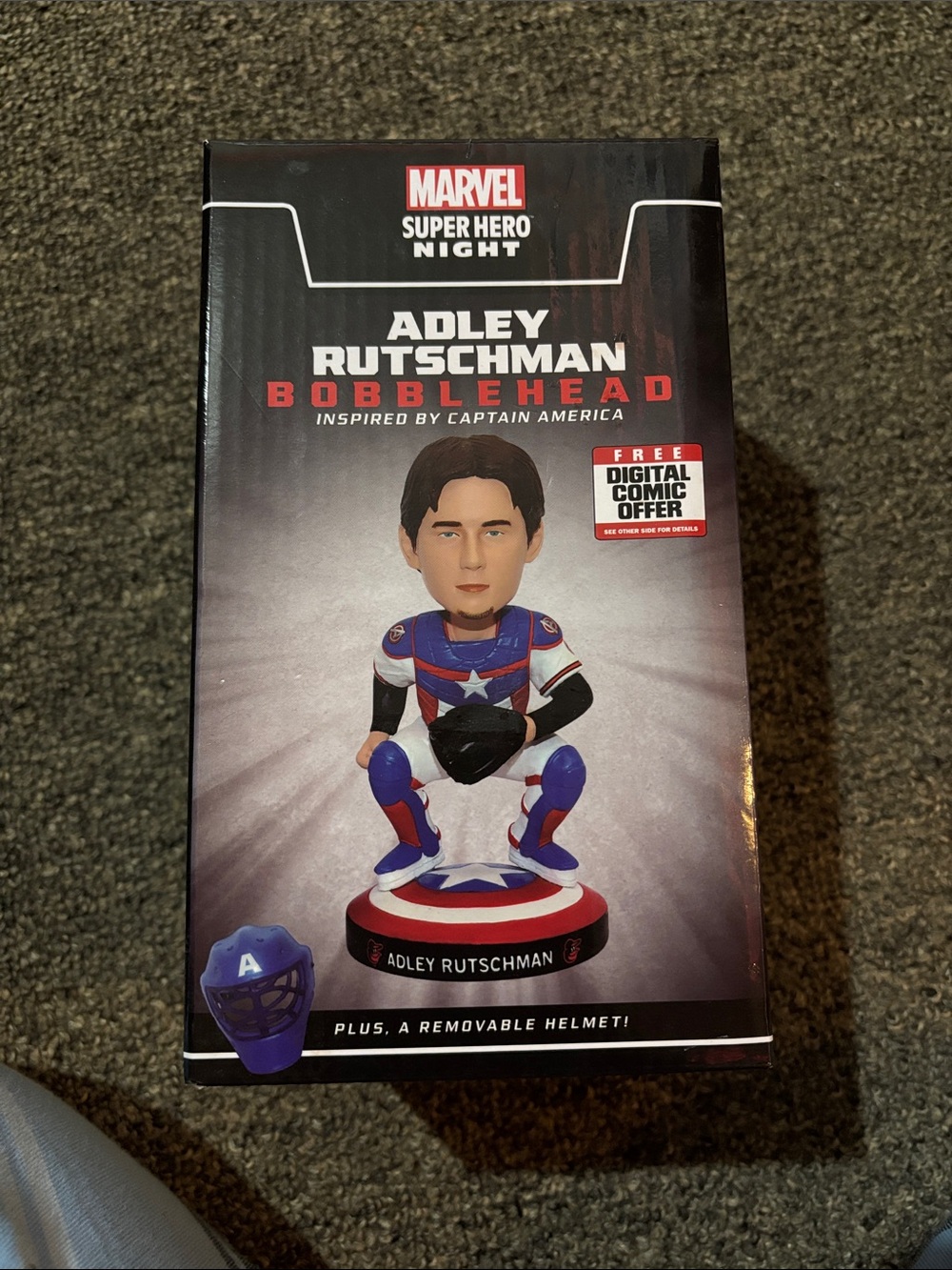 Marvel Adley Rutschman Bobblehead - Red, Blue, White